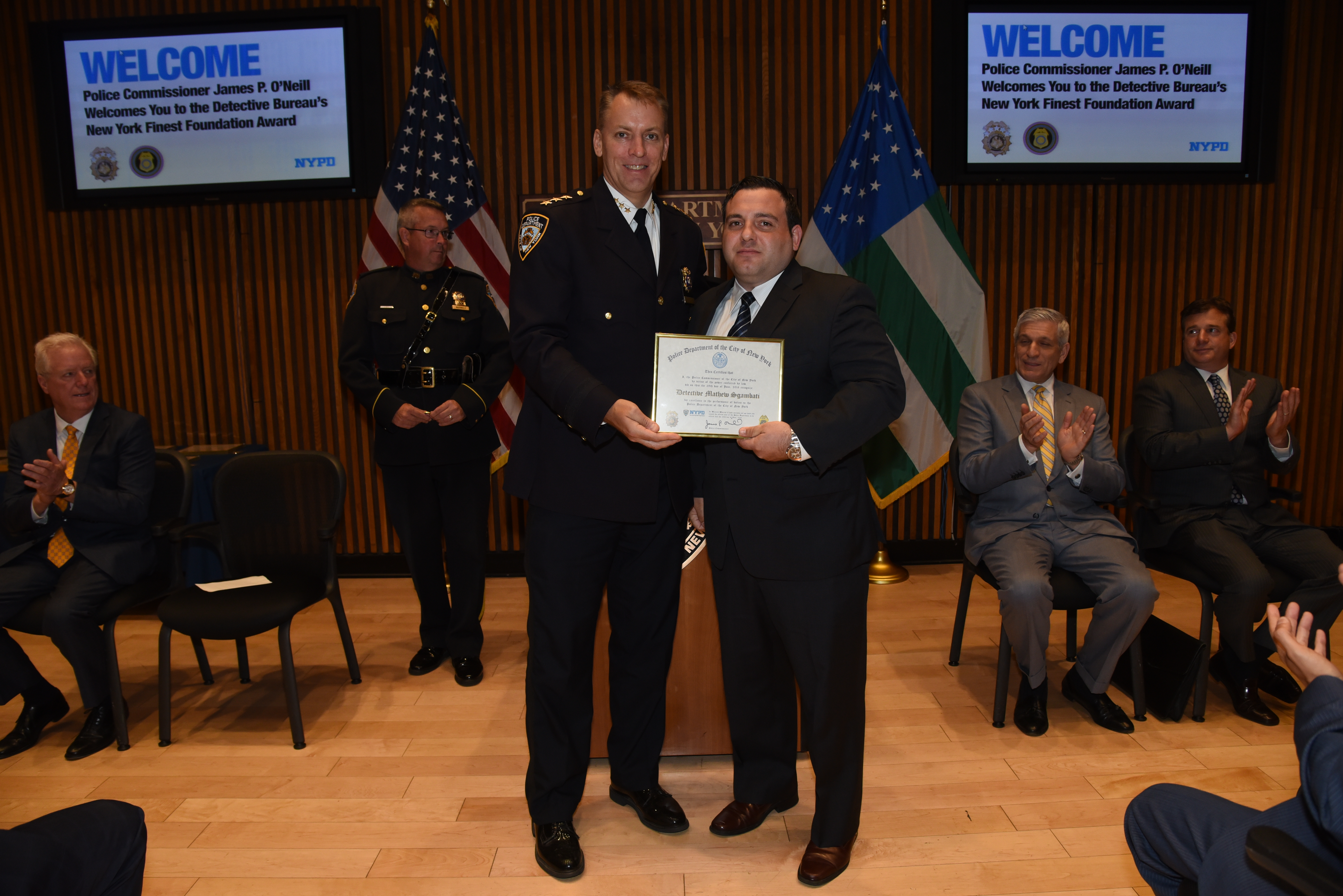 Detective Bureau Finest Foundation Award Ceremony